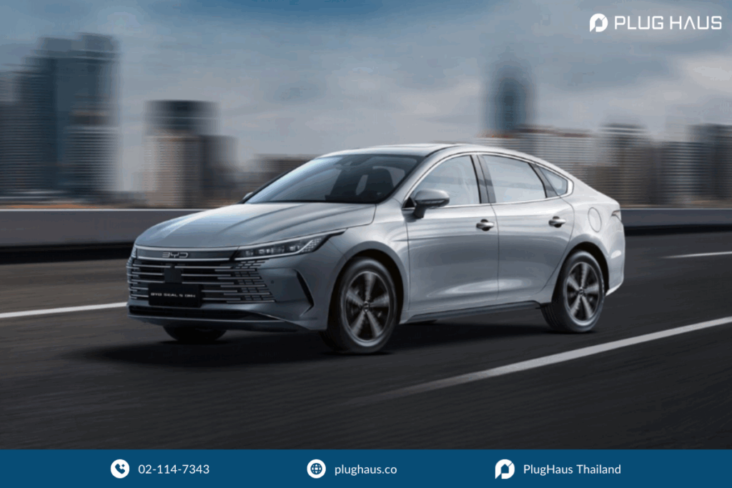 รถยนต์ไฟฟ้าใหม่ในไทย BYD Seal 5 DM-I Super Hybrid 202