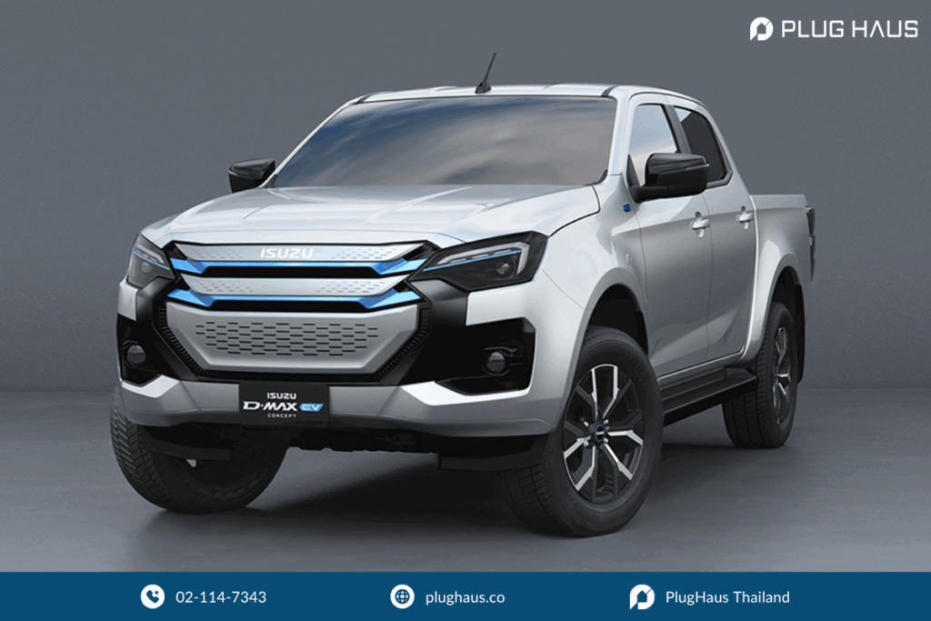 รถยนต์ไฟฟ้าใหม่ในไทย Isuzu D-Max EV 2025