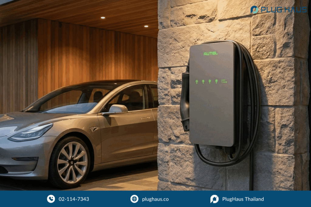 รีวิวเครื่องชาร์จรถยนต์ไฟฟ้า 2026 x Autel Maxi รุ่น AC Lite 7.4 kW