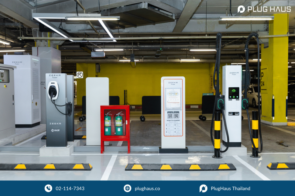 สถานีชาร์จ Zeekr Power จาก Evolt